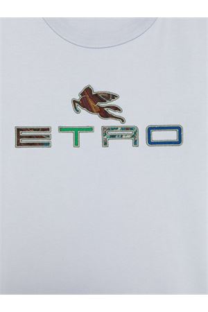 Logo-Embroidered T-Shirt ETRO KIDS | GW8P81Z2904600